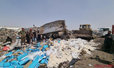 إتلاف أكثر من 17 طناً من الأغذية الفاسدة في الناصرية حفاظا على سلامة المواطنين