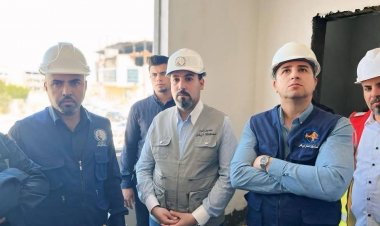 بالصور: تقدم ملحوظ في مشروع بناية البطاقة الوطنية بمتابعة مباشرة من صندوق إعمار ذي قار