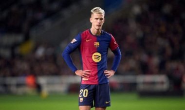 بسبب الإصابة.. هذه مدة غياب أولمو عن برشلونة