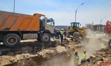 تصاعد نسب الإنجاز في مشروع البنى التحتية بالحي العسكري في العكيكة