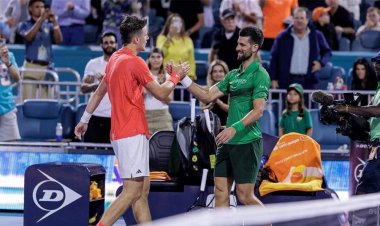 بطولة ميامي المفتوحة للتنس.. مينسيك يحرم ديوكوفيتش من لقبه الـ100