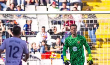 بعد الفوز على جيرونا.. رقم تاريخي ينتظر الحارس تشيزني مع برشلونة