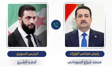 رئيس الوزراء يتبادل التهاني مع الشرع ويؤكد وقوف العراق إلى جانب خيارات الشعب السوري