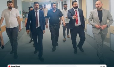 وفد رئيس الوزراء يزور مستشفى الناصرية التعليمي