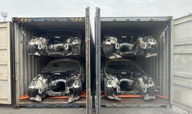 ضبط (25) عجلة دون الموديل معده للتهريب في منفذ ميناء ام قصر الاوسط