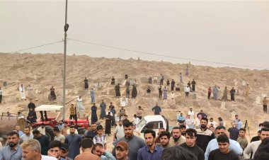 حادثة جامعة تكريت: ذوي المغدور يدفنون فقيدهم.. والأستاذ "ابتلع رام الفضيحة" (صور)