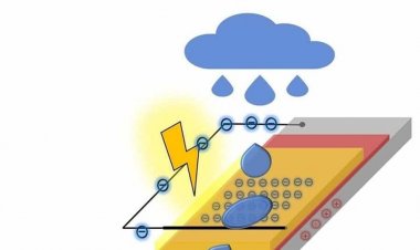 قطرات المطر تولد كهرباء بكفاءة غير مسبوقة!