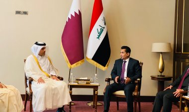 وزير المواصلات القطري يصل إلى بغداد