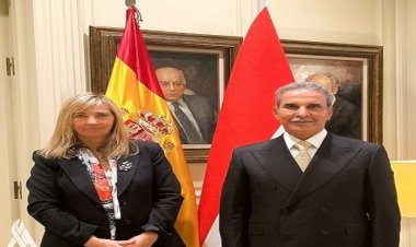 رئيس مجلس القضاء يبحث مع نظيره الإسباني التعاون بين البلدين في المجال القانوني