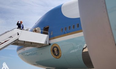 الرئيس الأميركي يصل إلى الرياض في أول زيارة خارجية