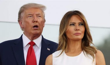 بالصور.. تمثال زوجة ترامب يختفي والشرطة تحقق