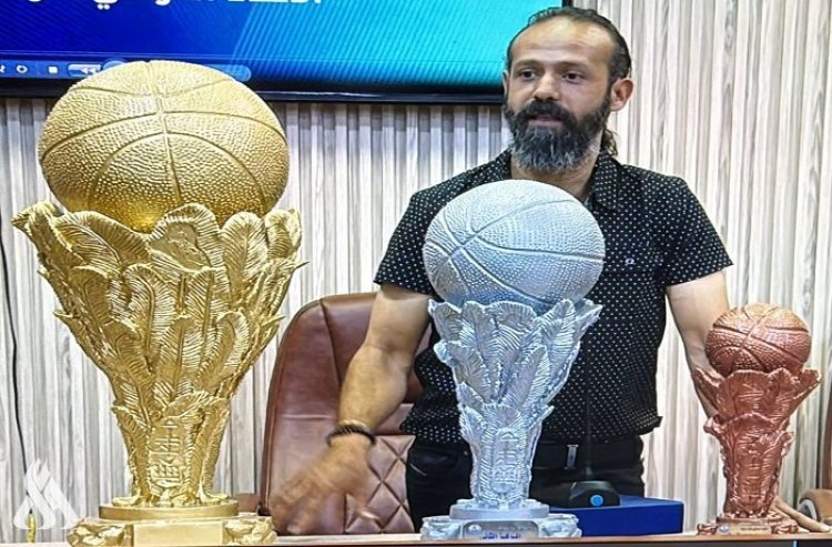النحات سيف نفل: كأس دوري السلة يعكس عمق التاريخ والهوية العراقية