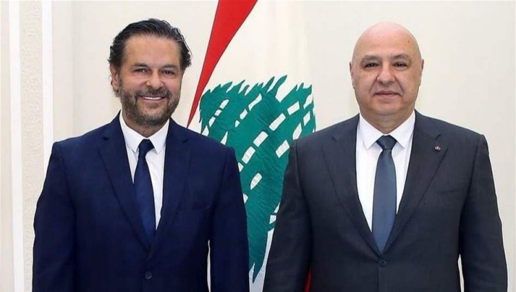 راغب علامة يلتقي الرئيس اللبناني