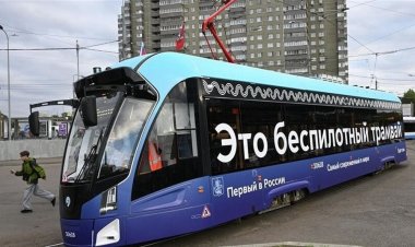 روسيا.. إطلاق أول حافلة ترام مسيرة