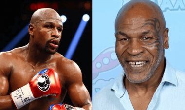 نزال مجنون.. مايك تايسون وفلويد مايويذر يتواجهان في الحلبة