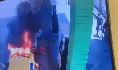 اتصال هاتفي يتسبب باحتراق عجلتين داخل محطة في الكوت