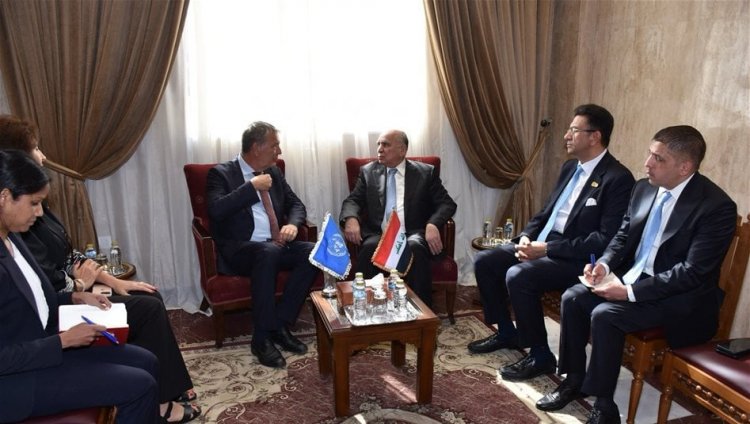 وزير الخارجية والمفوضَ العام لـ"الأونروا" يبحثان أوضاع فلسطين الإنسانية