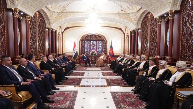 السوداني وسلطان عمُان يؤكدان على نشر الاستقرار بالمنطقة ومنع التصعيد