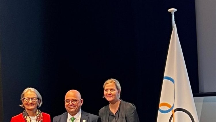 عراقي ينال درجة ماجستير تنفيذي في الإدارة الرياضية من اللجنة الأولمبية الدولية