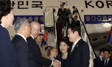 رئيس كوريا الجنوبية في مصر بزيارة تاريخية.. ترجيحات بخطاب من جامعة القاهرة