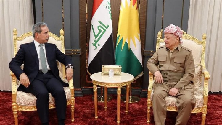 مستجدات العملية الانتخابية وتشكيل الحكومة على طاولة فائق زيدان ومسعود بارزاني