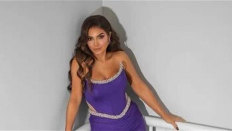 روجينا تخطف الانظار باحدث ظهور لها.. لون الفستان جميل