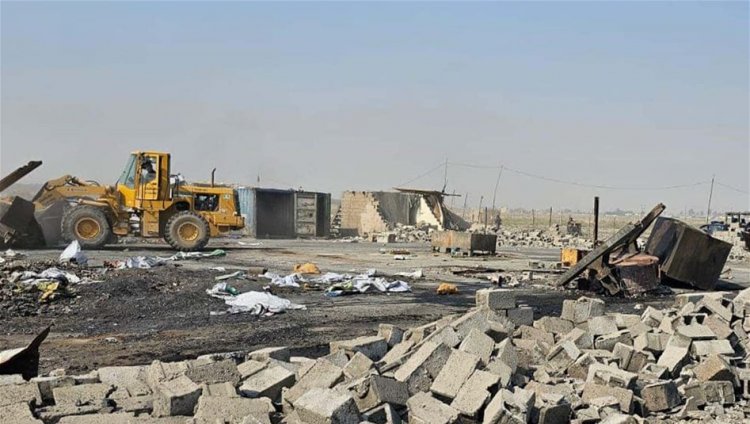 عمليات بغداد تغلق 25 موقع "كور صهر المعادن" جنوب شرق العاصمة