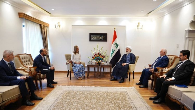 الشيخ همام حمودي للسفيرة الإسبانية: العراق يمضي بثقة لبناء دولة قوية بمستوى التحديات