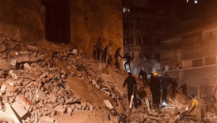 مصر.. انفجار وانهيار عقار في الجيزة