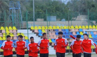 اولمبي العراق يغادر الاحد الى السعودية للمشاركة في نهائيات اسيا