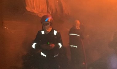 حريق في الكاظمية.. والدفاع المدني تسيطر على النيران