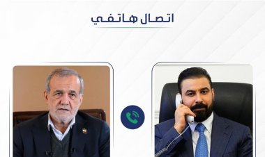 الزيدي يؤكد لبزشكيان قدرة العراق على المساهمة في الوساطة بين إيران وامريكا