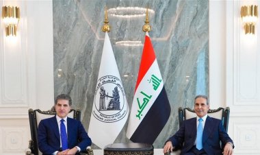 زيدان وبارزاني يؤكدان ضرورة إنجاز الاستحقاقات الدستورية ضمن التوقيتات المحددة