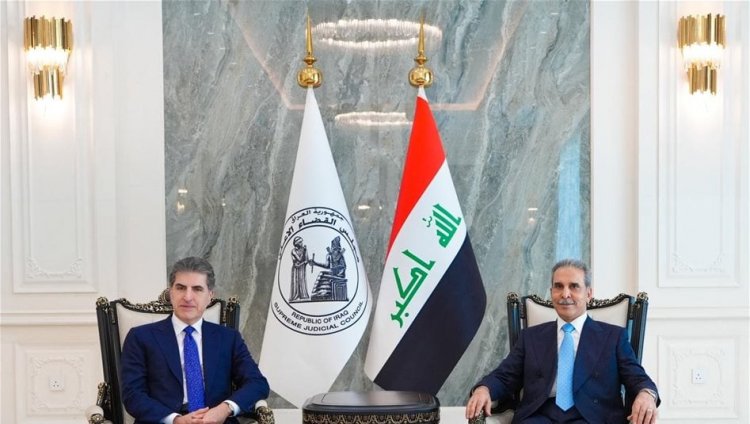 زيدان وبارزاني يؤكدان ضرورة إنجاز الاستحقاقات الدستورية ضمن التوقيتات المحددة
